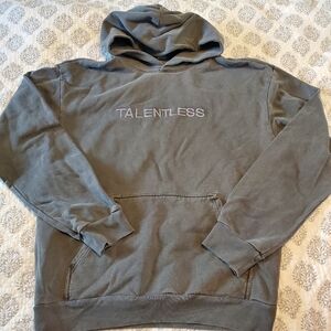 Talentless Heavyweight Gray Hoodie